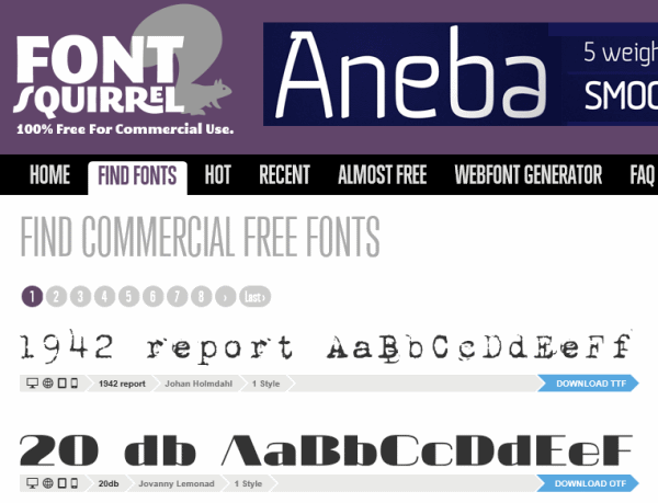 font squirrel webfont generator