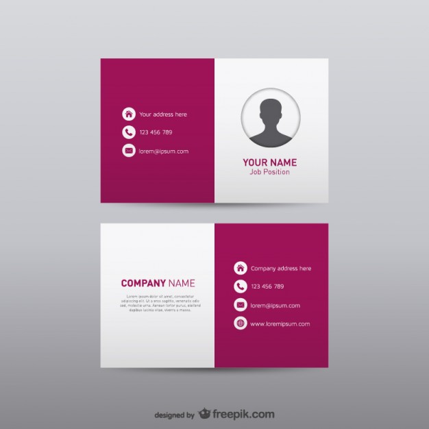 20 Free Business Card Design Templates From Freepik Super Dev Resources