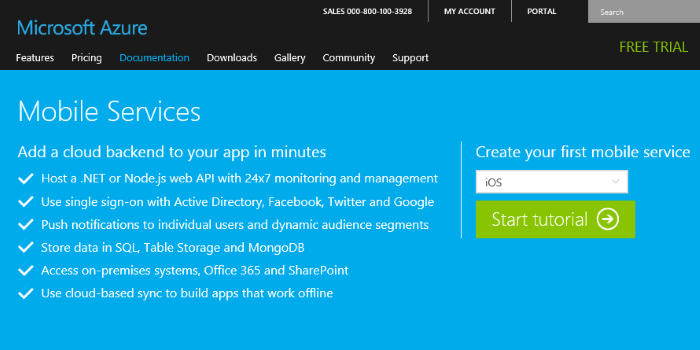 microsof-azure-mobile-services