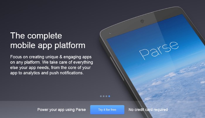 parse-mobile-backend-platform