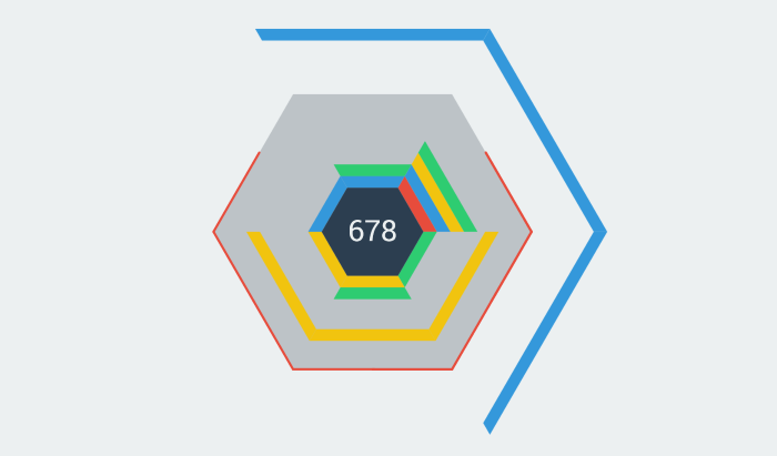 Code game Hextris bằng hrml5 cho wap/web