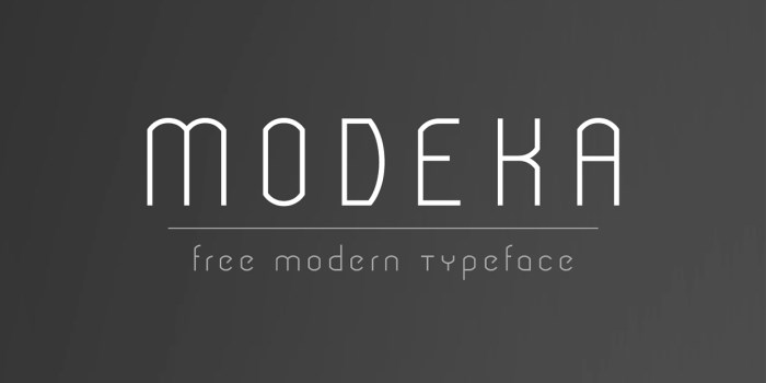 modeka-free-modern-thin-typeface