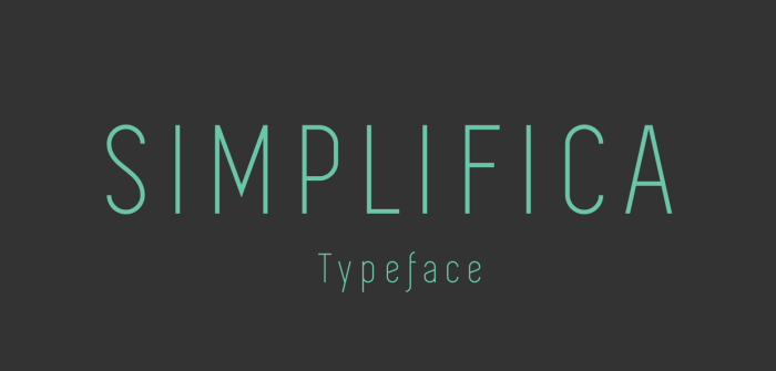 simplifica-thin-typeface