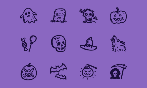 4-spooky-halloween-icons-free