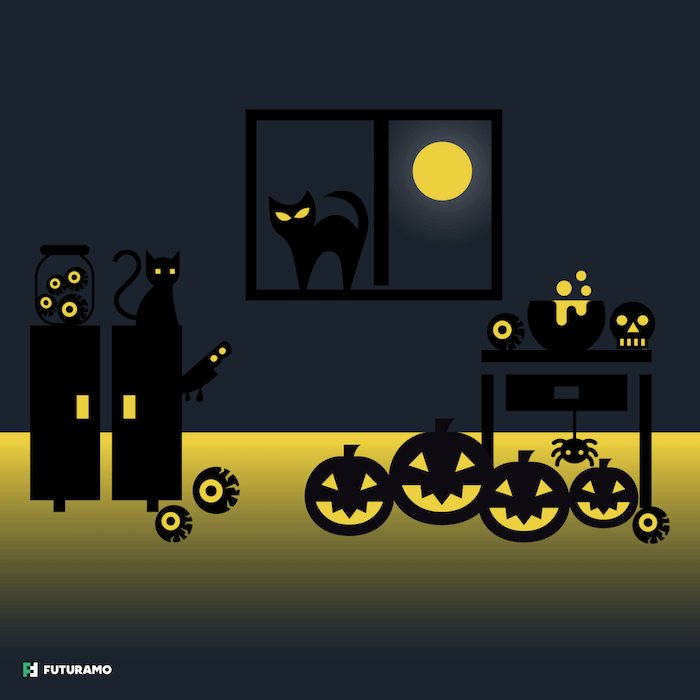 40 halloween icons