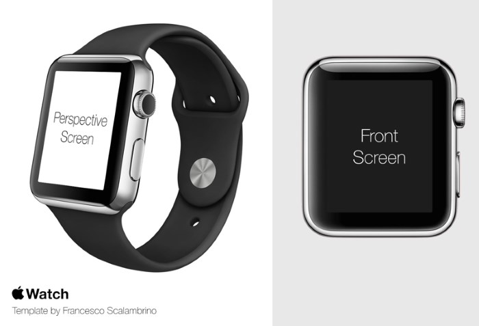 Download Free Apple Watch Mockup Templates Super Dev Resources