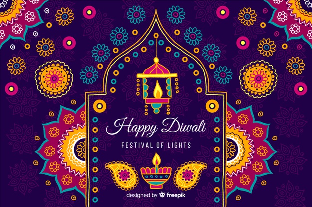 20 Free Diwali Greeting Card Templates And Backgrounds Super Dev Resources