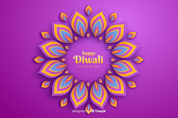 diwali festive ornaments celebration background