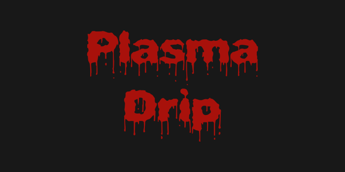 free-halloween-font-plasma-drip