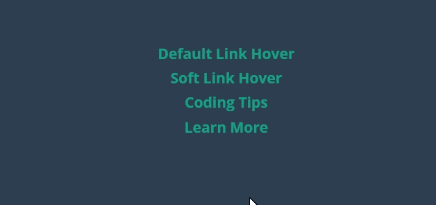 Soft color animation on Link Hover with CSS - Super Dev Resources