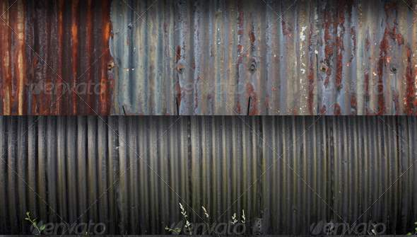 corrugated-metal-texture-pack