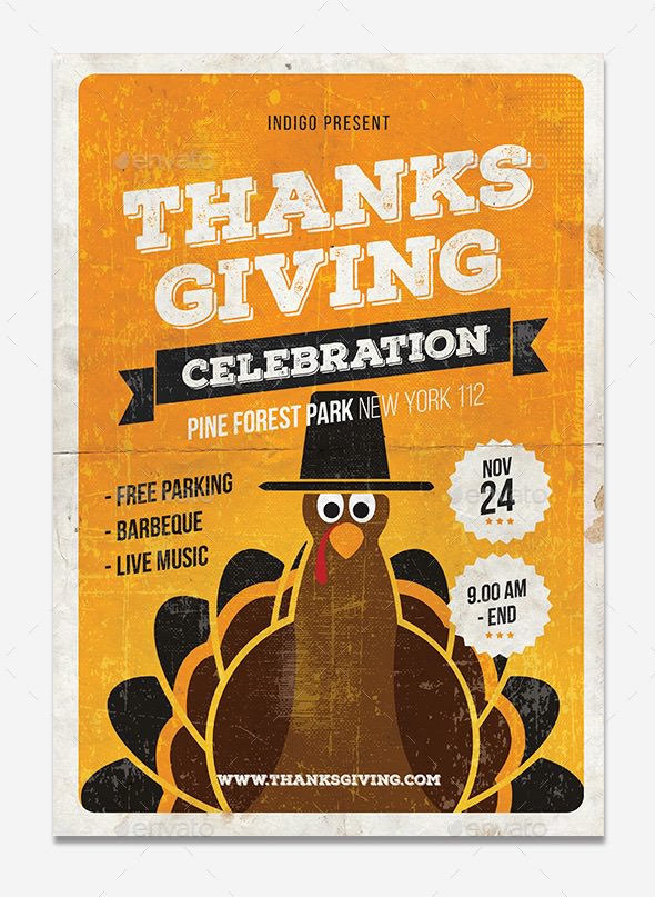 30+ Thanksgiving Vector Graphics and Greeting Templates Super Dev