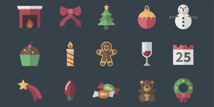 vintage-christmas-icons-collection_frepik