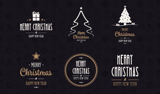 christmas-logos-collection