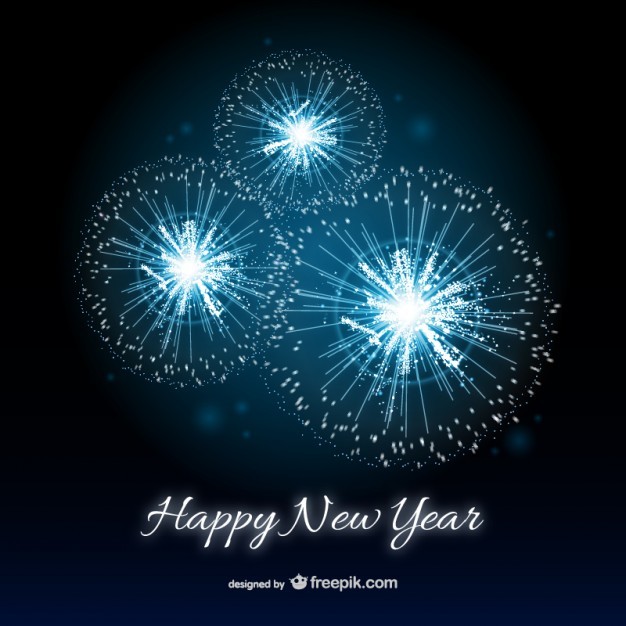 Free and customizable new year templates