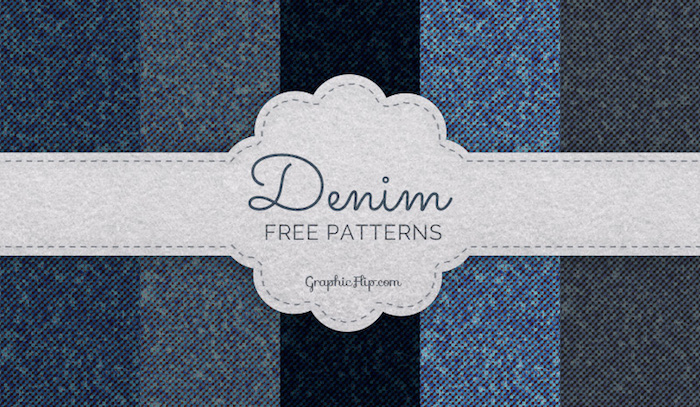 100 Seamless Denim Jeans Texture Digital Papers Instant Download