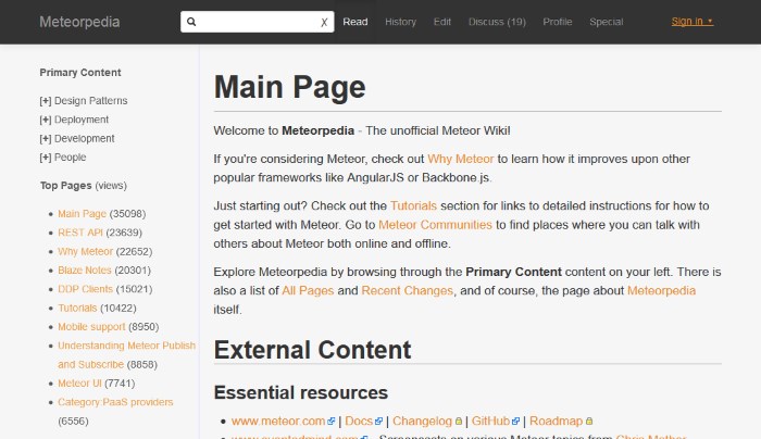 Meteorpedia Meteor Wiki