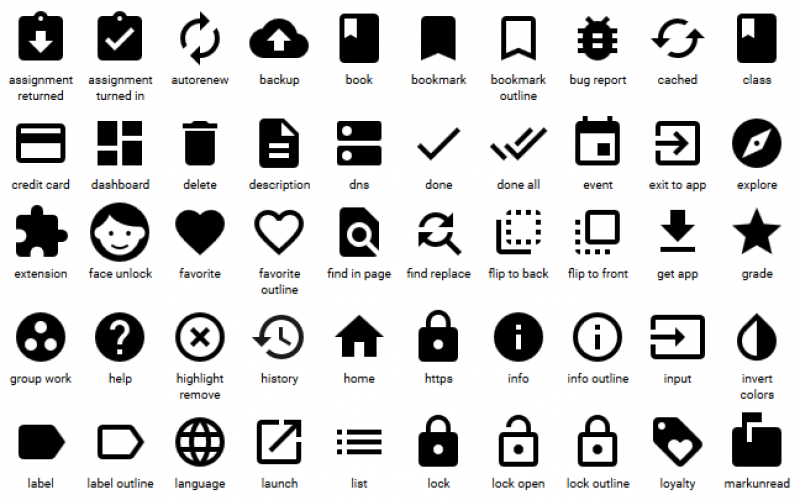 Download 6 Free Material Design Icon Packs Super Dev Resources