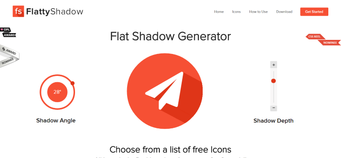 Flat Shadow Generator