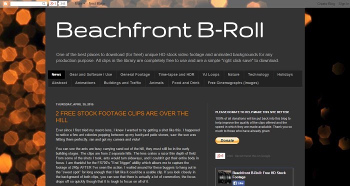 BeachFront B-roll