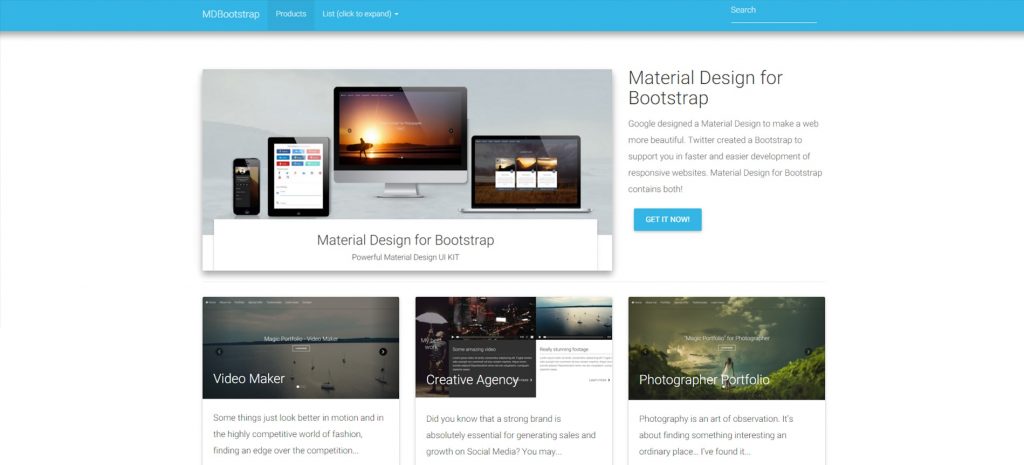 30 Material Design HTML5 Templates Free Download Premium Super 