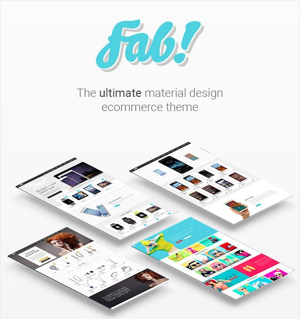 fab woocommerce material