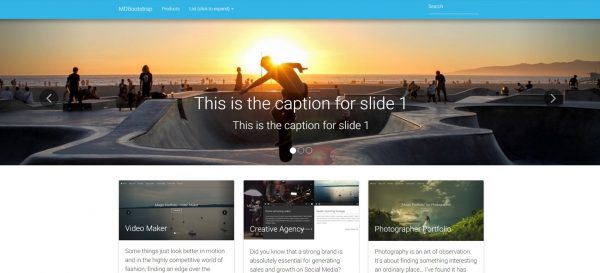 30 Material Design HTML5 Templates Free Download Premium Super 