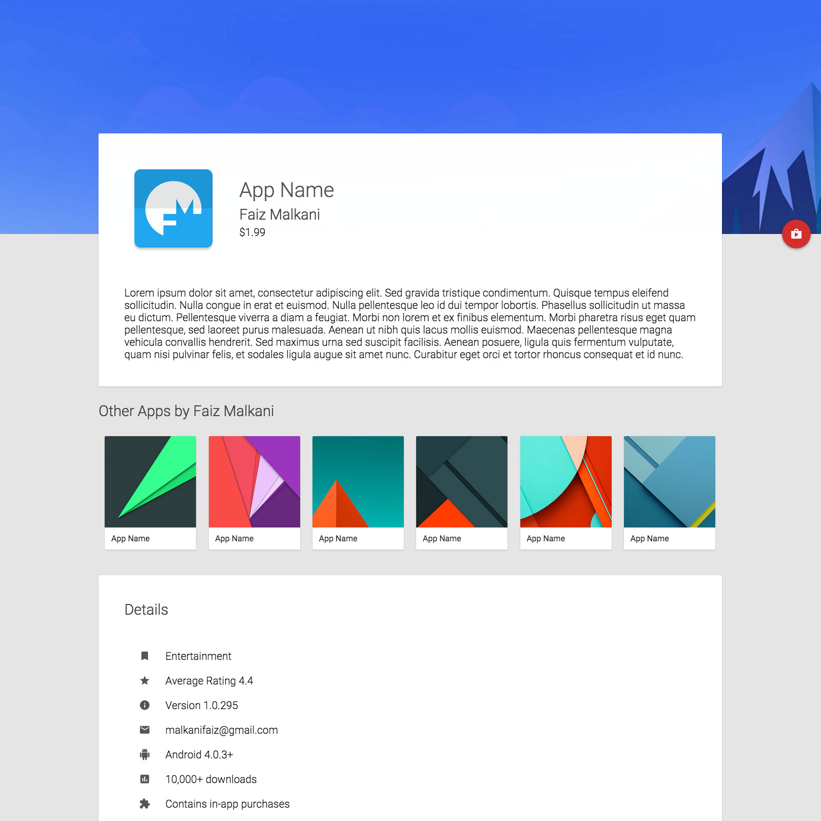 30+ Material Design HTML5 Templates (Free Download & Premium) - Super ...
