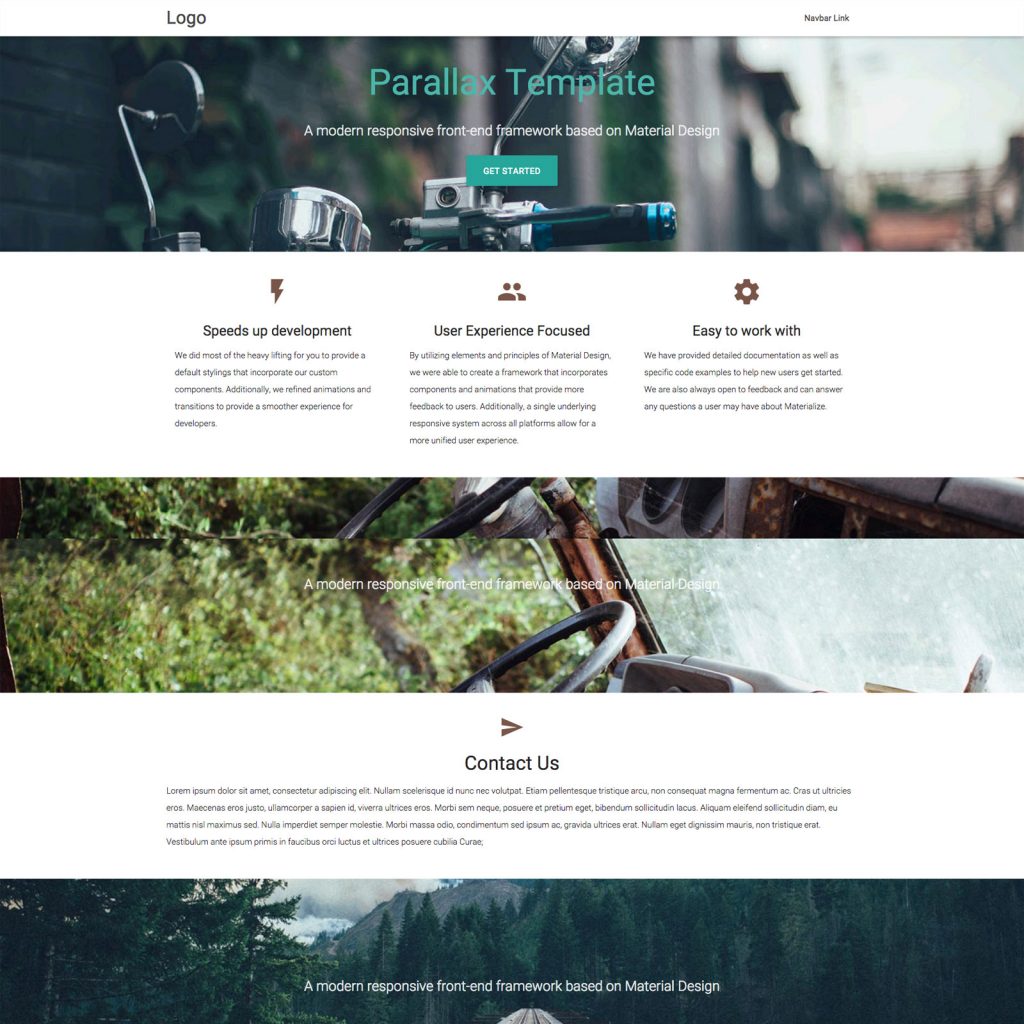30+ Material Design HTML5 Templates (Free Download & Premium) - Super ...