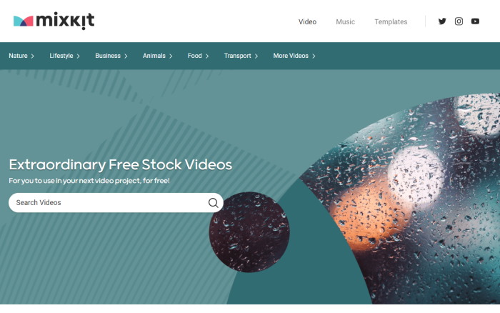 mixkit.co free stock video