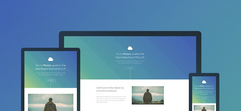 free website template html5 css responsive