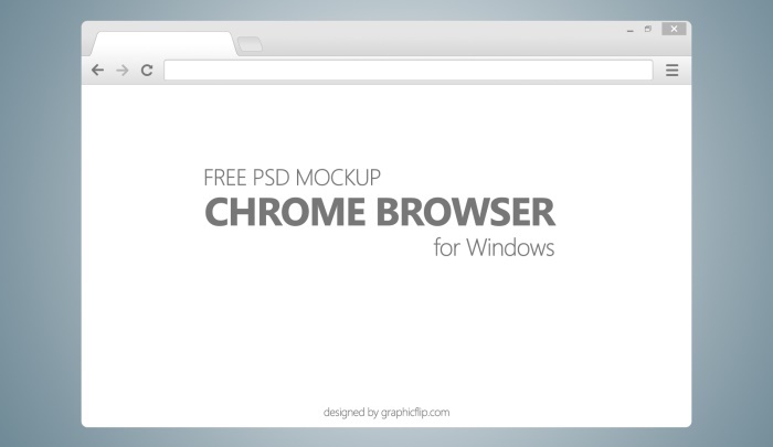 Download Free PSD Mockup for Chrome Browser on Windows - Super Dev ...