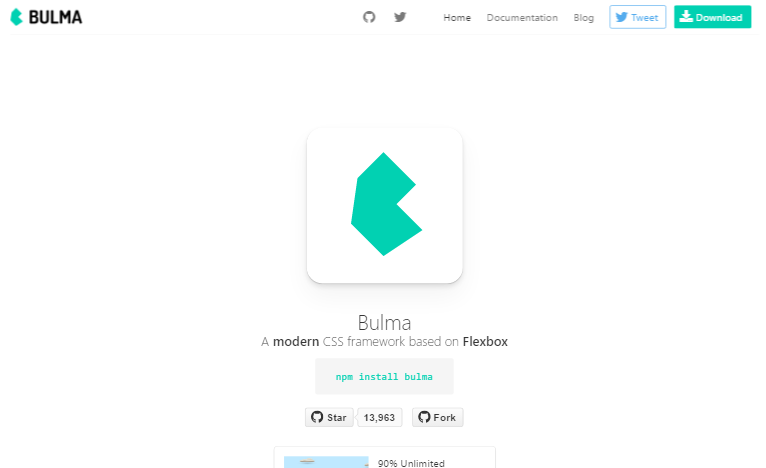 bulma css framework