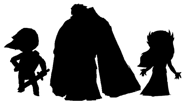 The Wind Waker Silhouettes.