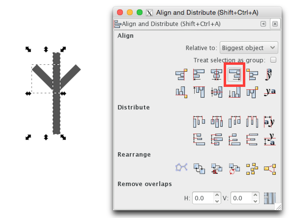 align-right-edges-inkscape