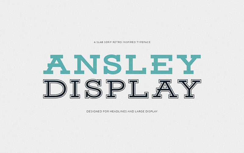 ansley-display-font