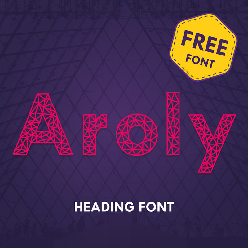 aroly-free-heading-font