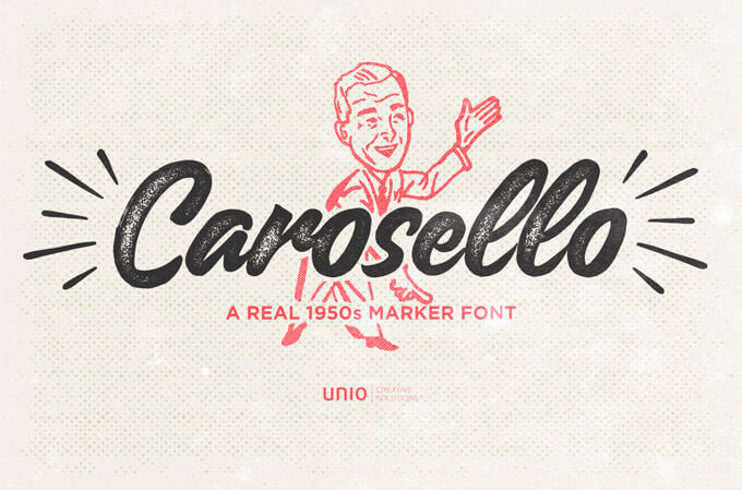 carosello-free-vintage-font