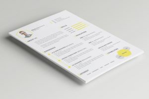 22+ Minimal & Creative Resume Templates - PSD, Word & AI (Free Download ...