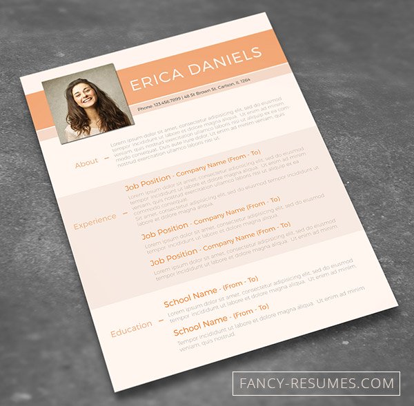 28 Minimal Amp Creative Resume Templates Psd Word Amp Ai Free