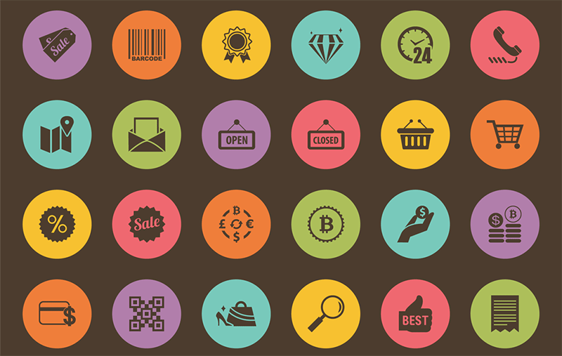 Categories - Free commerce and shopping icons