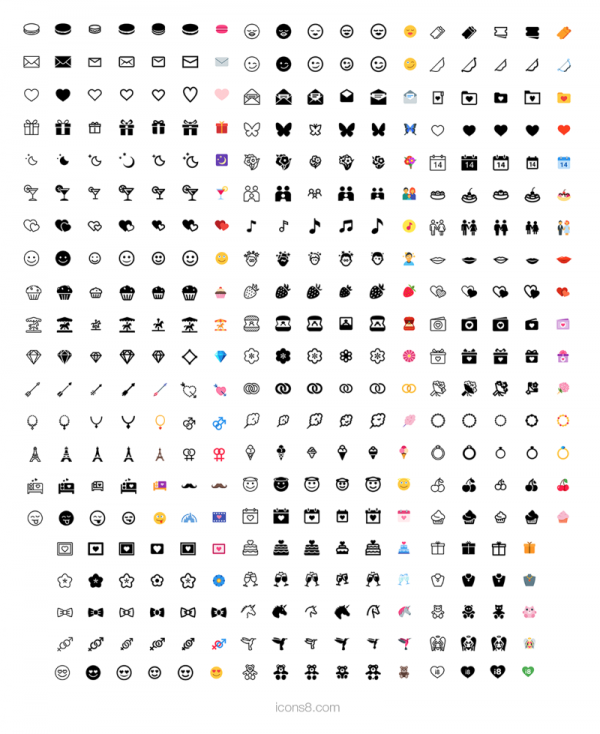 350+ Free Valentine's Day Icons - Super Dev Resources
