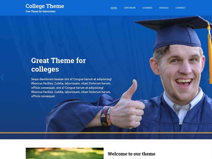 college-wordpress-theme