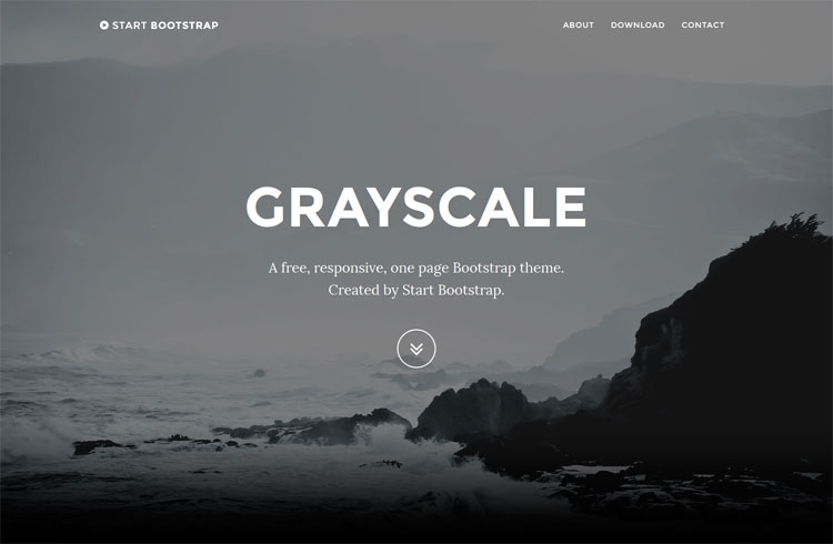 grayscale-multipurpose-onepage-template