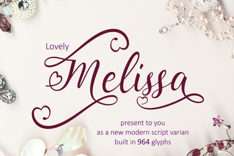 lovely-melissa-font