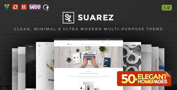 suarez-clean-minimal-theme