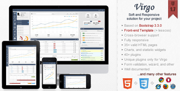 virgo-bootstrap-admin-template