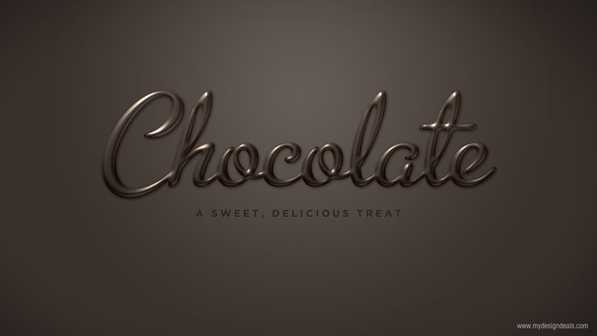 chocolate-text-effect