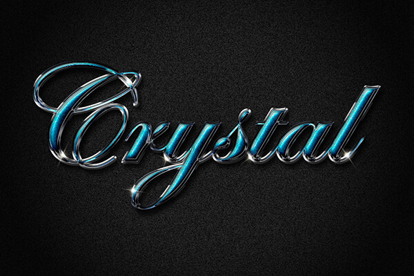 crystal-text-effect