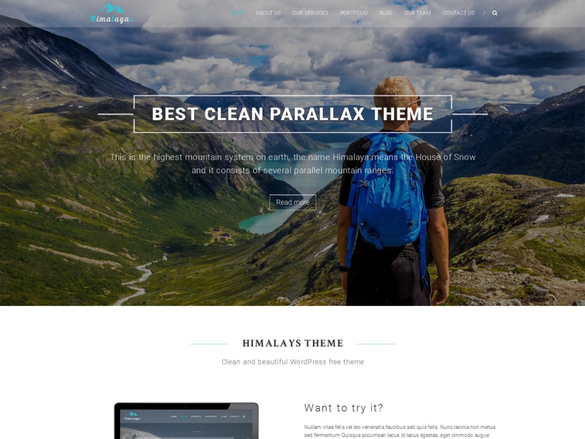 himalayas-onepage-theme